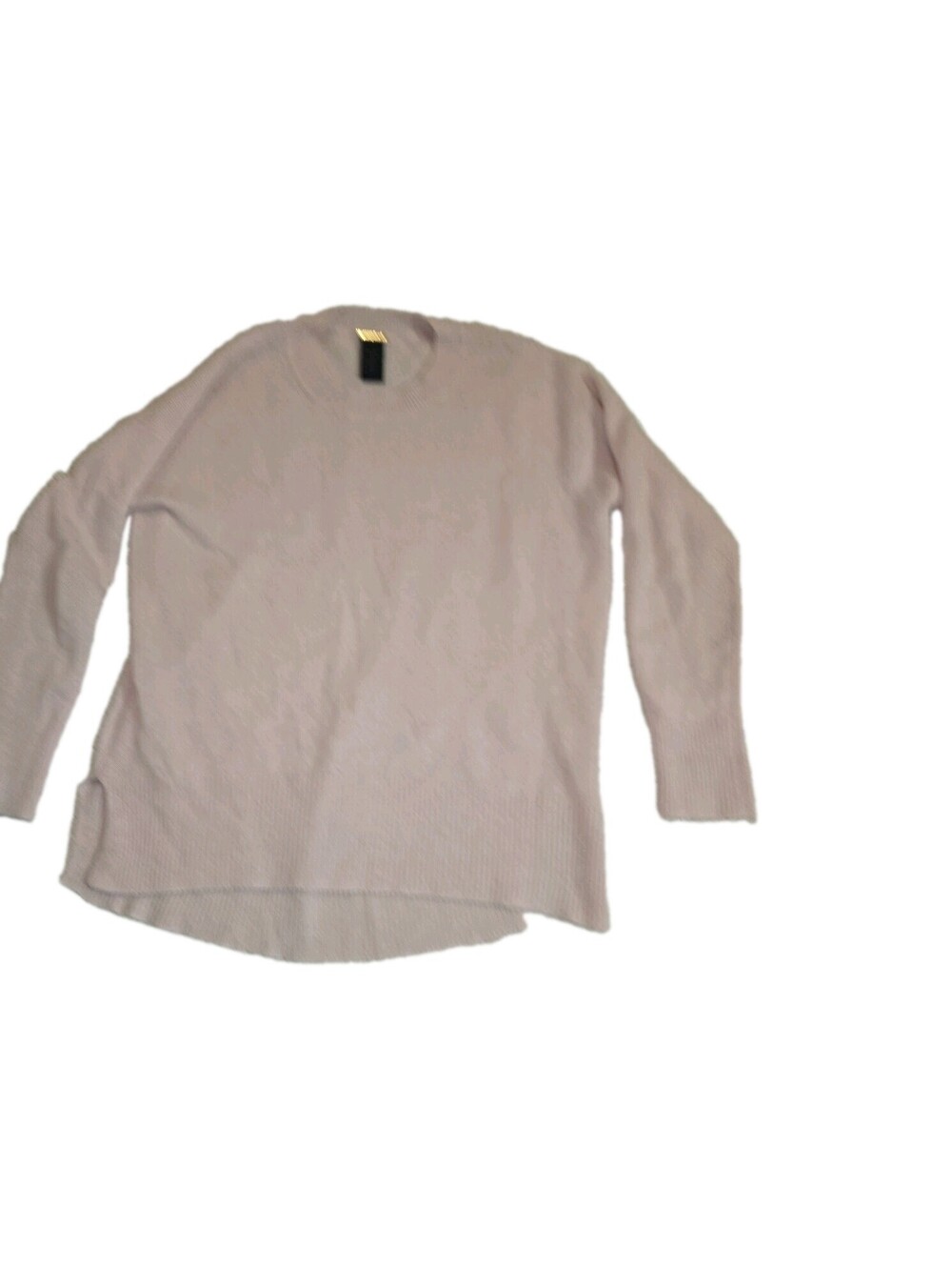 cashmere sweater women Sz S Lgt Pink Barbi Cottage Feminine Romantic Basic